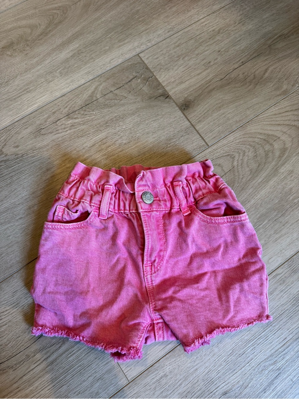 BABY GAP pink denim shorts